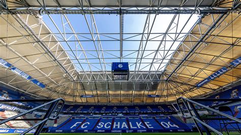 Schalke 04 csapatkép a Veltins-Arénában