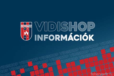 VidiShop bejárat
