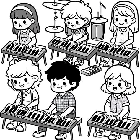 Gyerekek dobolnak improvizált hangszereken