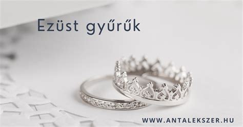 Változatos ezüst gyűrűk gyűjteménye