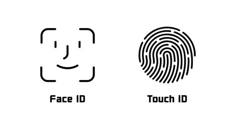 Face ID vagy Touch ID ikon