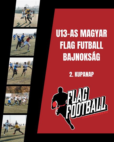 Flag futball játékosok akcióban