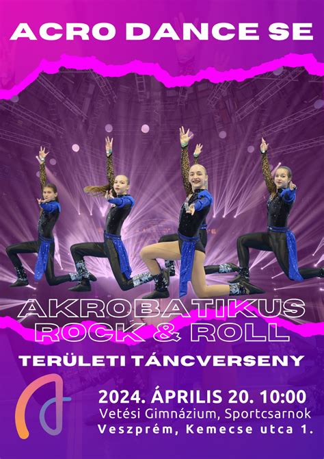 Akrobatikus rock and roll párosok dinamikus mozdulatokkal
