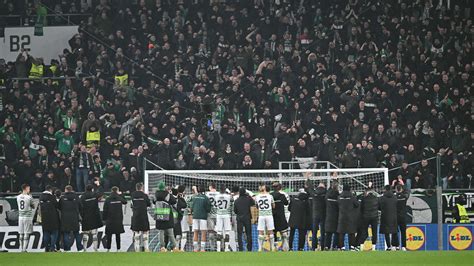 A Ferencváros szurkolói hangulat a stadionban