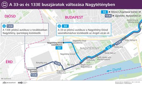 A 103V, 153 és 153V buszok útvonaltérképe