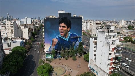 Diego Maradona falfestmény Nápolyban