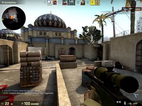 CS:GO játékmenet magas FPS-sel