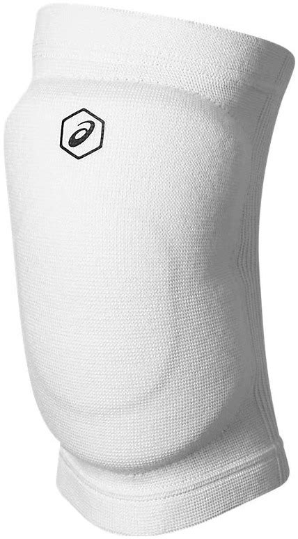 ASICS Gel Kneepad fehér térdvédő a röplabdapályán