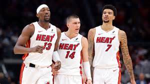 Miami Heat játékosok akcióban
