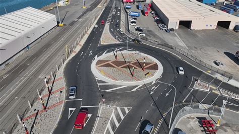 Kerekforgalom az Aotea Quay-en, Wellington