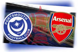 Portsmouth vs Arsenal FA Kupa logók
