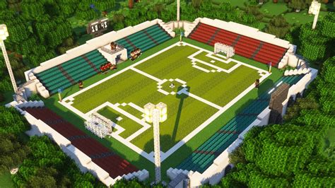 Minecraft stadion építés a Fradi-Craft táborban
