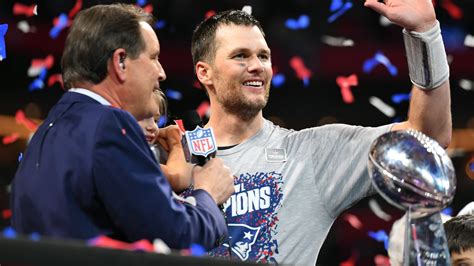 Tom Brady Super Bowl győzelmet ünnepel