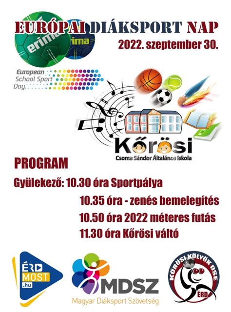 Európai Diáksport Napja esemény