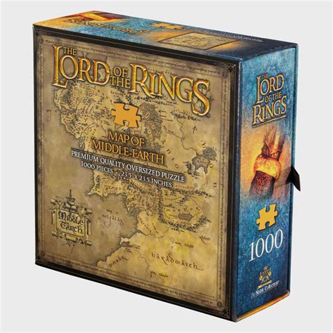 Térkép a Middle-earth frakciókról és településekről
