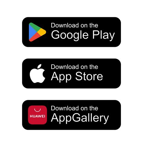 App Store vagy Google Play ikonok