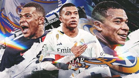 Kylian Mbappé vs Real Madrid logo