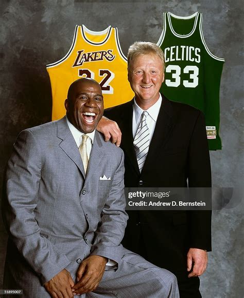 Larry Bird és Magic Johnson 2009-ben