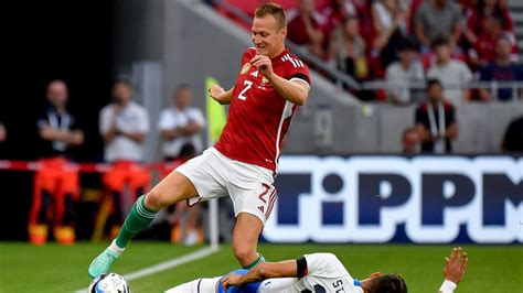 Lang Ádám akcióban az ír-magyar mérkőzésen