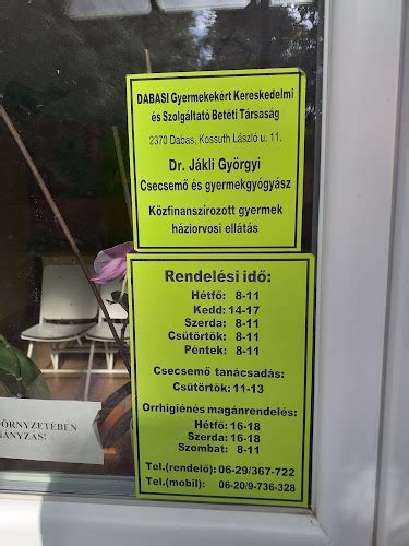 orvosi rendelő és gyermekgyógyászat