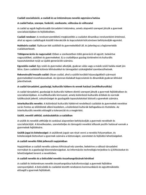 A családi dinamika hatása az identitásfejlődésre