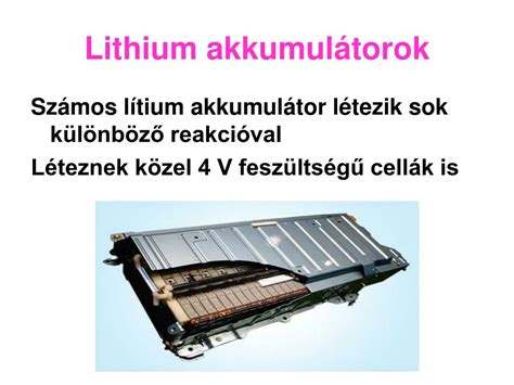 Különböző típusú lítium-ion akkumulátor cellák