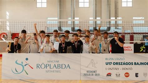 U17-es fiú röplabda döntős csapatok