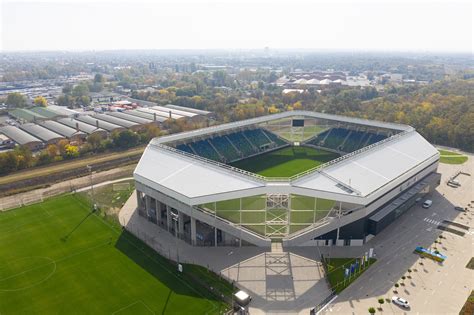 Szeged Szent Gellért Fórum stadion látképe