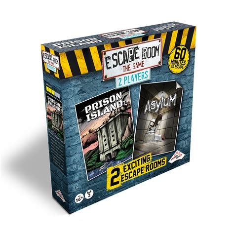 Az Escape Room The Game 2.0 dobozának borítója a négy témával
