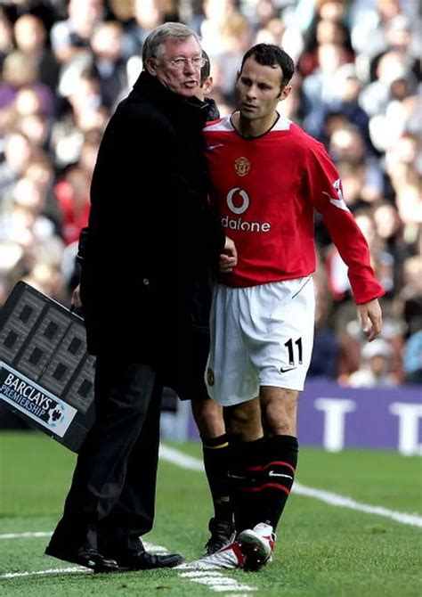Sir Alex Ferguson és Ryan Giggs