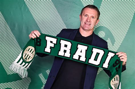 Jesper Jensen portréja, mint új Fradi edző