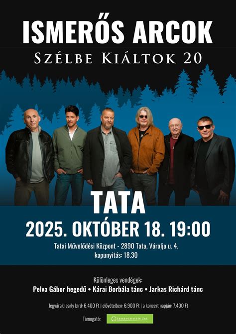 Az Ismerős Arcok zenekar élő koncerten