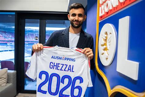 Rachid Ghezzal pályafutásának térképe