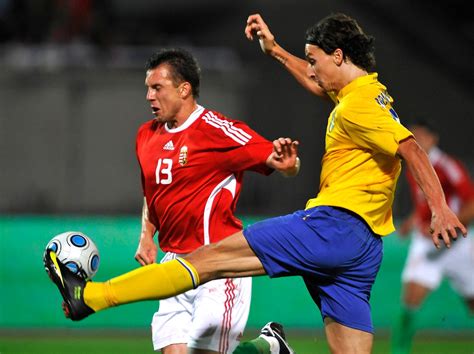 Tímár Krisztián és Zlatan Ibrahimovic összecsapása a válogatottban