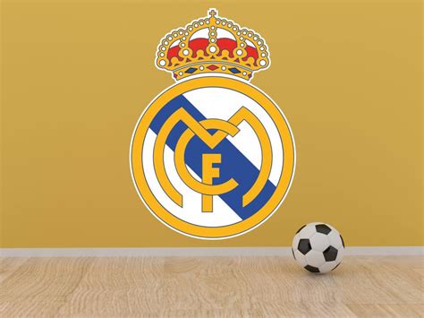 Real Madrid logó textil falmatricán, közelről