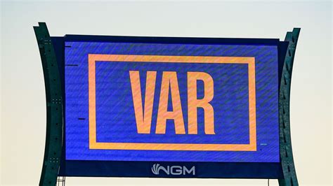 Videóbíró (VAR) képernyő