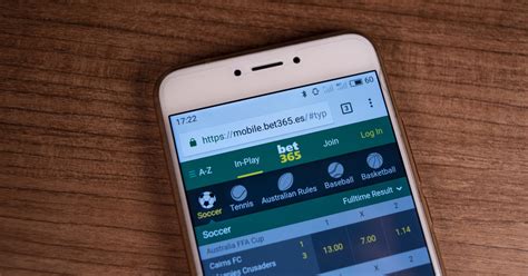 online fogadóiroda felülete mobilon