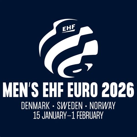 A 2026-os férfi EHF EURO logója