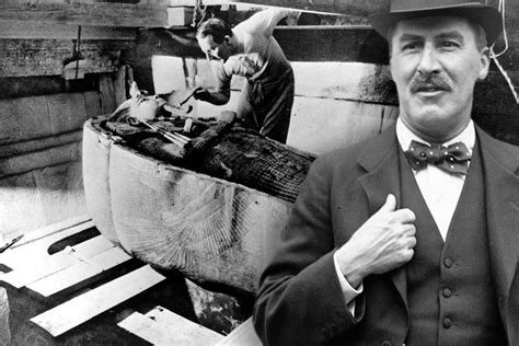 Howard Carter portréja fiatalon