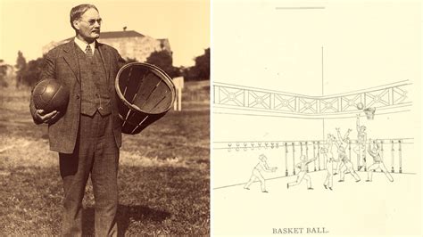 Dr. James Naismith és az első kosárlabda csapat