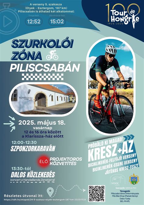 Kerékpárosok Esztergom utcáin