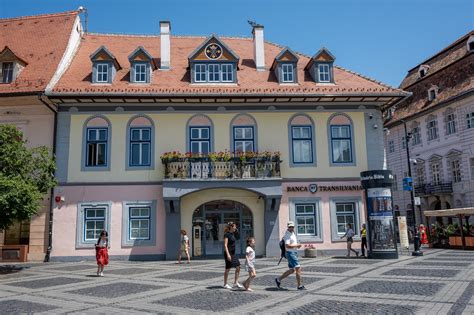 Nagyszeben történelmi városközpont