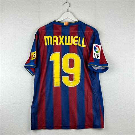 Maxwell mezben a Barcelona színeiben