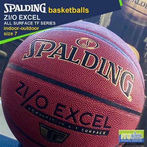 Spalding NBA Zi/O Excel kosárlabda hivatalos méret és súly jelöléssel