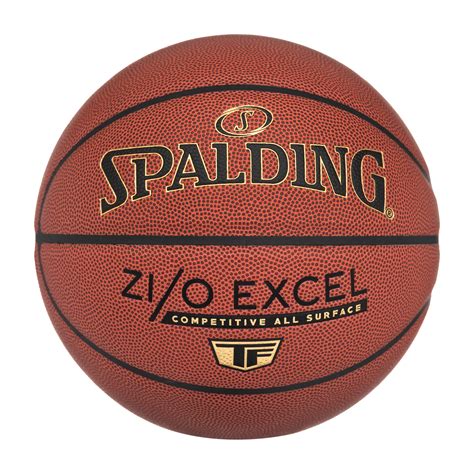 Spalding Zi/O Excel kosárlabda mély csatornás kialakításának részletes ábrája