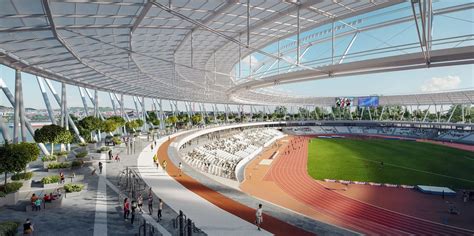 Új pécsi sportlétesítmény látványterve