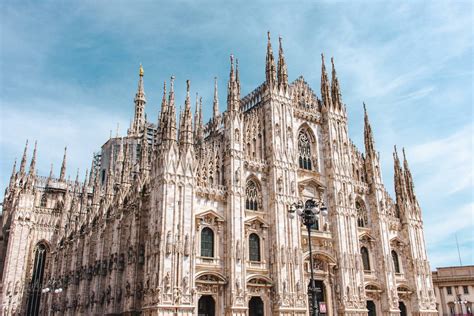 Kilátás a Milánói Dóm tetejéről