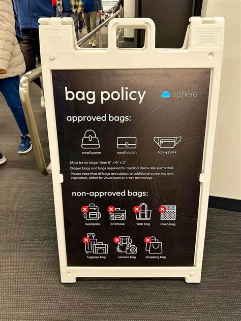 No-Bag Policy piktogramok