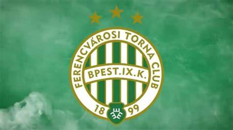 A győztes Ferencváros csapat ünneplése
