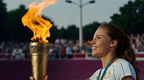 Olimpiai láng és karikák